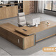 Fubaisen boss desk desk simple modern executive desk single computer desk financial desk supervisor manager desk and chair combination 1.8 meters boss desk