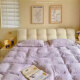 Disney Puff -Bett -Creme -Katzen -Fleece -Stoff 1,8 m 2m Doppelwolkenbett Einfache Aufbewahrung Hauptbett 671# Einzelbett (3 Materialien erhältlich) 1,8*2,0 m Rahmenstil [15 cm stille Bettbrett]