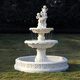 European-style running water fountain, outdoor courtyard garden, fish pond, fountain, landscape decoration, wedding ornaments, wishing pool, No. 1 fountain
