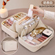 Baicaoyuan Makeup Bag Сумма для женщин с большими портативными ручными туалетными принадлежностями сумка косметическая сумка для хранения.