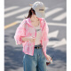 尚静休闲外套女夏季新款女装设计感渲染宽松轻薄舒适遮阳户外短外套女