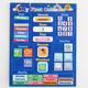 Board de cognition météorologique pour enfants mon petit calendrier peint magnétique magnétique d'apprentissage papier peint de semaine de semaine