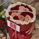 永生花订婚花束成品玫瑰花束摆件仿真花香皂花送 挚爱 11朵【含礼袋+灯串+贺卡】