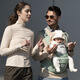 Cloth bag mother waist stool light and breathable 0-36 months baby shoulder strap four seasons multi-functional backrest baby to go out to hold baby Bingxin Green (four seasons)