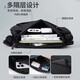 
JEEP Men's Crossbody Bag Large Capacity Magnetic Closure Function Shoulder Bag Commuting Portable Waist Bag Travel Bag Cycling Postman Bag Black [can hold 12.9-inch flat panel]