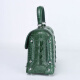 Anymic Official Authentic Bag Brand Luxury Women's Bag 2025 New Crocodile Leather Handbag Bags For Girlfriend Wife Dark Green [Embalaje de caja de regalo]