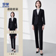 Ms. Luo Meng small blazer professional suit suit women's casual work clothes solid color slim suit high-end sense