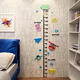 
Cartoon 3d three-dimensional children measuring acrylic height sticker wall sticker girl room layout bedroom decoration 3879 rabbit height sticker-coffee + skin color + pink big
