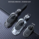 Huangzhu s'applique au nouveau cas spécial haut de gamme de Huawei pour les hommes et les femmes. Wenjie B Style Fashion Silver + Shield Keychain 01