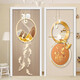 Pegatina de la puerta Autoadhesivo entero Decorativo Decorativo Puerta de madera Renovación Puerta Puerta vieja Puerta de vidrio Feo Pegatina anti-Light MT-3897 Glue de fondo blanco 0cm*0cm