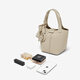 Meilleur centre de magasinage de nouveau style 2025 NOUVEAU SATICE Même sac de seau à une épaule à un épaule Sac à bandoulière pour femmes TY016CX5 Gray F