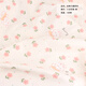 Sanqihu Cotton Pastoral Floral Printed Cotton Twill Fabric Baby Dress Kindergarten Quilt Cover Sheet DIY Fabric Dark Gray Dotted Flower Rabbit-Pink/1.6m wide*0.5m price