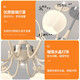 Opp 2025 new lighting living room chandeliers simple butter style 2025 designer new lighting fixtures full-house package CX-967-10 head + 95cm + 90w wall control + three-color light