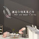 
Internet celebrities create a female clothing store atmosphere, decoration, background image, wall, cashier bar, manicure salon, hairdressing 13576 encounter custom black 8mm thick large
