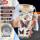 Thermos Simple Butterfly Thermos (Thermos) Acero inoxidable Portable Doble Café Café 2025 nueva taza de agua de paja para mujeres BW1047 Silver Butterfly + Lanyard Ceramic Inter