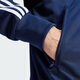 ADIDAS阿迪达斯徐明浩同款三叶草男女长袖卫衣立领条纹夹克外套IR9893 蓝色 S