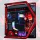 Asus (ASUS) ROG GR701 Creation God Case Snow Blowing Case EVA Asuka Co-branded Desktop Case ARGB Light Board Full Tower Custom Case White Case Power Water Cooling Set Naruto Theme (Black and Red Creation God + Light Board)