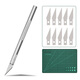 Factory No. 1 DIY paper carving knife hand-cut paper carving knife student set paper carving model tool carving pen knife pad