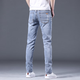 High-End-Jeans für Männer schlanke gerade Füße elastischer 2025 Sommer dünne Freizeithosen Spring- und Herbsthosen für Männer B13 Hellblau regulär 34 empfohlen 150-160jin [Jin gleich 0,5 kg]