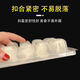 Sailoto dumpling box transparent takeaway packaged dumpling box quick-frozen plastic dumpling box with lid 12-grid transparent dumpling box 600 sets + lid 12-grid transparent dumpling box 600 sets + lid