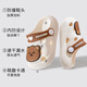 Schweinedad [neues Produkt] Kindersandalen im Sommer New Boy Prinzessin Höhlenschuhe Baby Baotou Beach Anti -Slip Little Girl schön - Bär 24 innere Länge 17cm_170