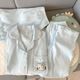 Jingpufei Sommer niedlicher Hund Baumwolle Gaze Home Clothing Drei-teilige Yunduo Cotton-J9901# Paradise Welpe Drei-teilige Set M [Vorschlag 75-100Jin [Jin ist gleich 0,5 kg]]