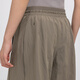 Lululemon 丨 Crinkle Nylon Frauen plissierte Nylon Lose Overalls LW5HUQA Deep Khaki S