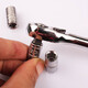 SATA (SATA) garantiert 6,3 mm Xiaofei 1/4 hexagonale Kurzhülse, Schnellplattenbuchse, häufig verwendet Auto Reparaturqualität 4,5 mm (11303)