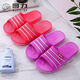 
Warrior women's slippers lightweight wear-resistant soft-soled flip-flops at home wear slippers bathroom bath shoes 3523-red 36 small shot one size