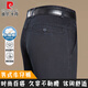 Jean mince d'été de Pierre Cardin pour hommes à haut de gamme haut de gamme à moyenne-haut de taille moyenne d'âge moyen et de pantalon long de papa âgé de l'âge moyen 3892 - Zhonglan [été] mince 31 tour de taille 2 pieds 4 Poids recommandé 120-130