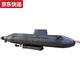 RC remote control submarine submarine model static modification customized wireless remote control submarine toy competition scientific experiment wave-class submarine complete set with remote control without diving in hand