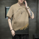 Official website Uniqlo [same style in the mall] short-sleeved T-shirt for men's summer trendy brand ins casual half-sleeved T-shirt Uniqlo (UNIQLO) 829 gray M