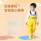 OEMG children's water play one-piece waders, kindergarten waterproof clothes, children's rain boots for children, men's and women's fishing rain pants, beach unicorn-children's overalls, zipper pocket M 29 (shoe inner length 18.5c)