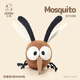 Funny Mosquito Dodom Plush Toy Cute Doll Doll Sleeping Pillow Accompanying Sleeping Rag Doll Girl Birthday Gift Mosquito Dodom Total Length Approximately 25cm