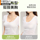 Modal summer breathable hole cup underwear for women thin markless small breasts gathered in summer ice silk cool thin shoulder strap bra milky white + blue S