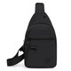 3882 Sac pour hommes Nouveau sac coffre de couleur unie lége