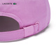 
LACOSTE French crocodile men and women fashion logo print solid color baseball cap baseball cap RK9871 IXV_Lauve TU