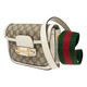 Gucci (Gucci) [618] Series Series GG Sagce Sag для подруги подарки седло сумка 658574 Huhhg 9759 Белый