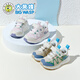 Humblee-Kinderschuhe für Jungen Kleinkinder im Frühling Neue Kinder weiche alleinige Schuhe für nicht rutschfeste Kinderfunktionsschuhe 2 Jahre alte Mikhaki (Sommer Single Net 3937) 22 _inner Länge 14,5_Sunitierbar für Fußlänge 13,5