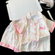 
Ice silk children's pajamas summer thin 2025 new style girl cute cartoon girl two-piece set home clothes summer 6630# two-piece set [short sleeves + shorts] 100 [8 sizes] 100-110CM 30-40Jin[Jin equals 0.5 kg]