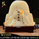 Natural Afghan Jade Stone brut Strange Stone Living Room Bo Ancient Shelf Office Office Desktop Stone Jade Ornements A8919