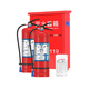 Lanyan 4kg dry powder fire extinguisher acceptance set commercial 4kg*2+box combination 25-year new national standard fire protection 3C certification factory property warehouse fire inspection free inspection card