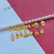 Pangdonglai Calidad AU750 Accesorios de oro Pure 18k Ancient Gold Grabado Ruyi Monedas Riqueza y Bendición Tulip Hang 18K-693 18K Gold Love Colgante