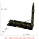1 35 Dongfeng 26 missile launch vehicle model DF-26 simulated anti-ship ballistic missile finished product static ornament 1 35 Dongfeng 26 missile vehicle