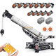 BEYZK puzzle building technology remote control Liebherr crane assembly Chinese building block model toy 17002 Helicopter remote control APP dual remote control