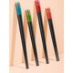 Double gun new hotel home antibacterial, mildew-resistant, high temperature and anti-slip Chinese chopsticks alloy chopsticks Chinese tableware Fuxing Gaozhao chopsticks 4882 8 pairs