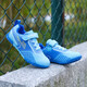 Chaussures de football pour enfants guerriers pour garçons et filles, chaussures d'entraînement spéciales à ongles pour les élèves des écoles primaires et secondaires WZ-B578T bleu clair bleu 33