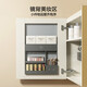 15 Hengjie Salle de bain Armoire de salle de bain Céramique Cerra à lavage de lavabo de salle de bain intégré Station de lavage [modèle intelligent] 100 cm (BC6189d) (chambre en direct