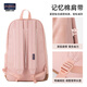 JANSPORT 24 new autumn and winter retro corduroy beige student schoolbag embroidered backpack commuting bag 4QVBAI0-Bella brown (computer compartment + water cup side
