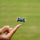 Kinder Mini-Faltdrohne-Luftfotografie Flugzeugflugzeug Einstiegsregelungskontrollhubschrauber Geburtstagsgeschenk für Grundschüler Mini White Upgrade-Version-Intelligente Hochgeschwindigkeit Fix-4K HD 3 Batterie + 1 Ladungskabel + Zubehör-Zubehör-Tasche